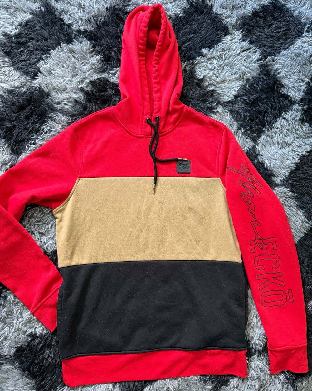 Marc Ecko Cut & Sew Colorblock Pullover Hoodie